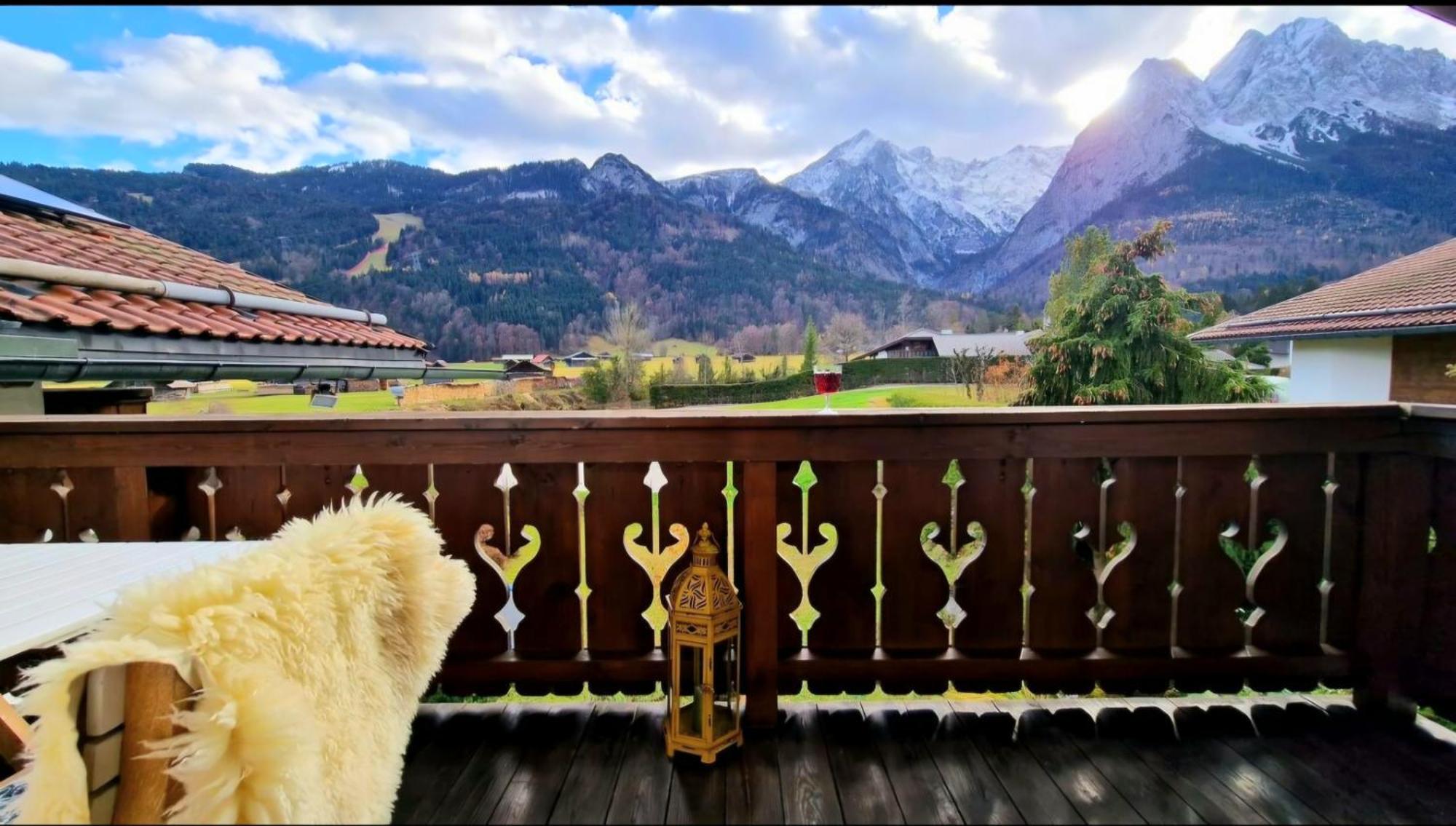 Zum Traumhaften Ausblick Grainau Buitenkant foto