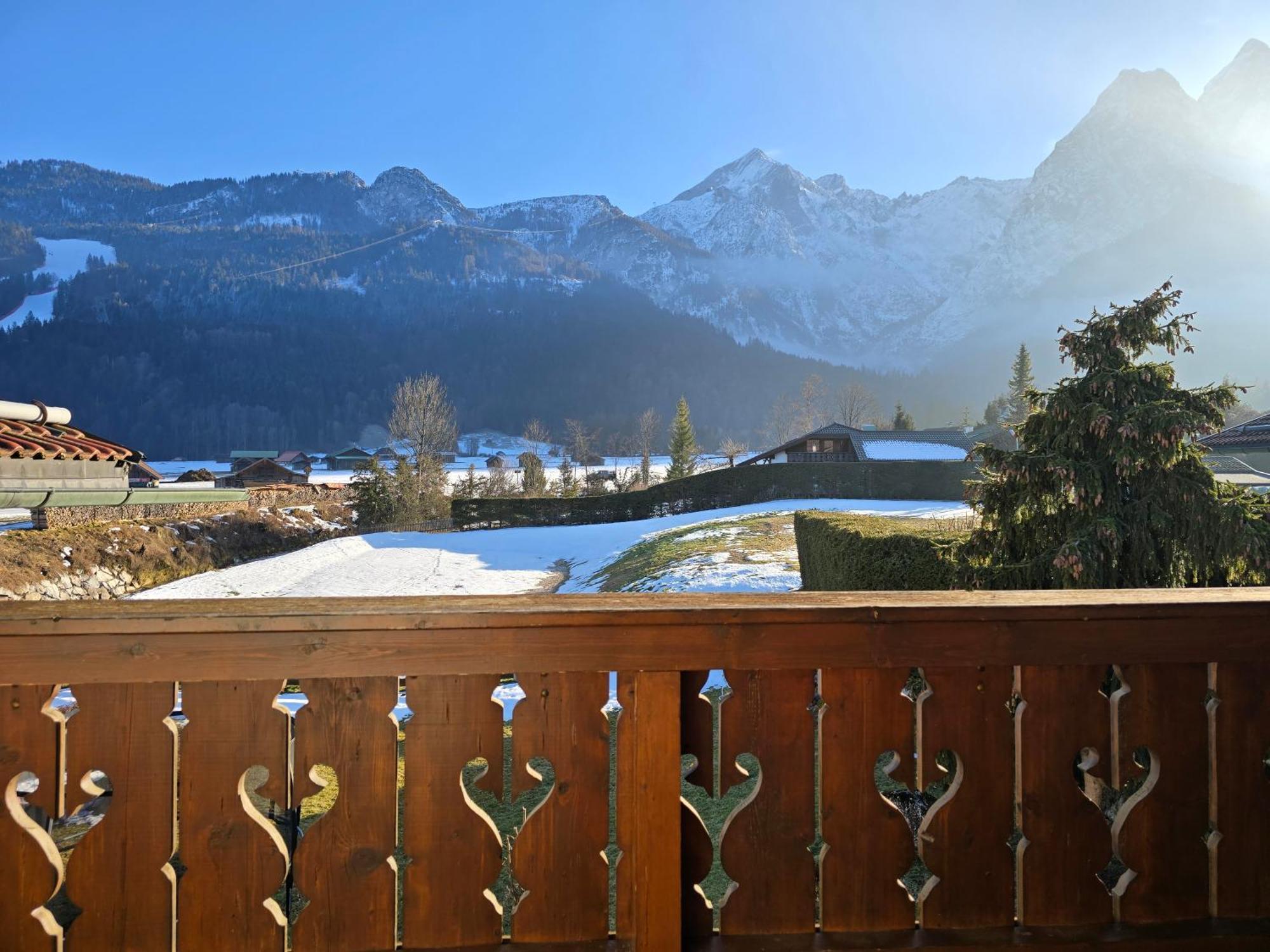 Zum Traumhaften Ausblick Grainau Buitenkant foto